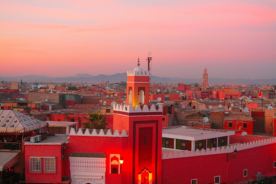 شهر سرخ در تور مراکش