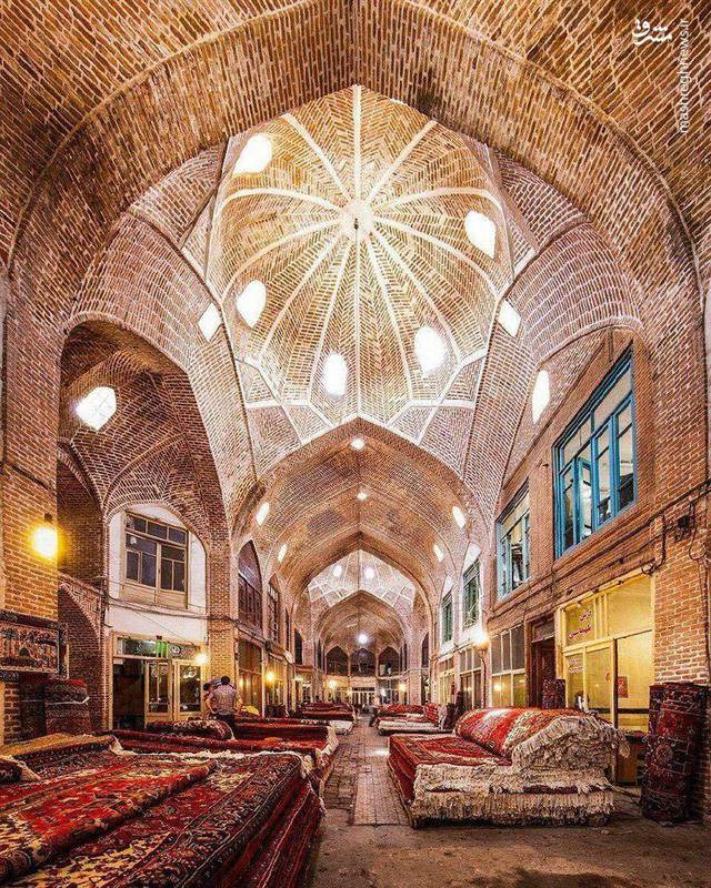 دالان ها و ساختمان بازار فرش تور تبریز