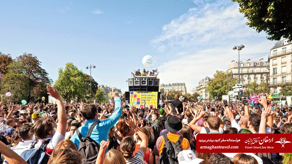 فستیوال تکنو خیابانی پاریس تور اروپا