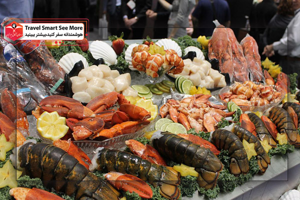 نمایشگاه غذاهای دریایی