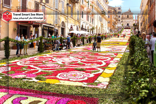 فستیوال گل در تور ایتالیا
